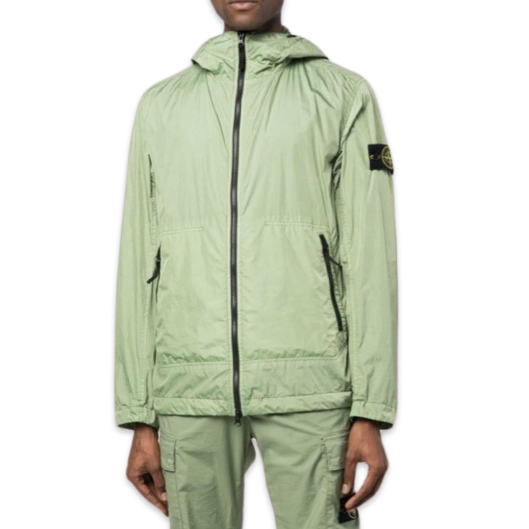 Stone Island Crinkle Jacket 'Green’