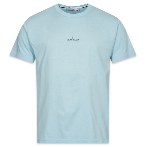 T-shirt avec logo boussole Stone Island 'Bleu Bébé'