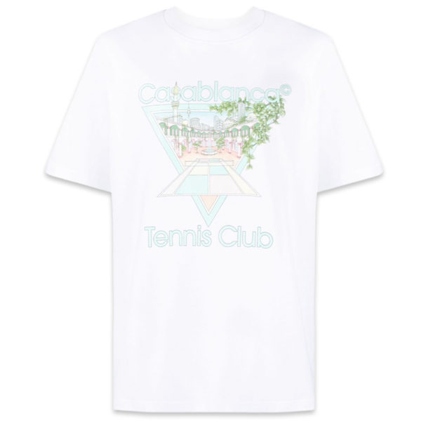 T-shirt Casablanca Tennis Club 'Blanc Menthe'