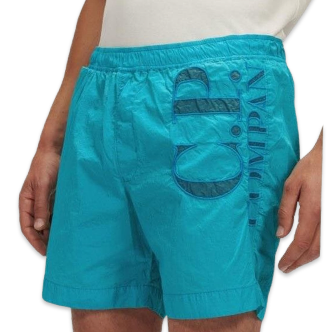 Short de bain avec logo CP Company 'Sarcelle'