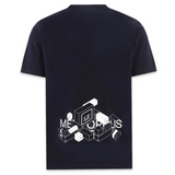 T-shirt graphique Metropolis de CP Company 'Marine'