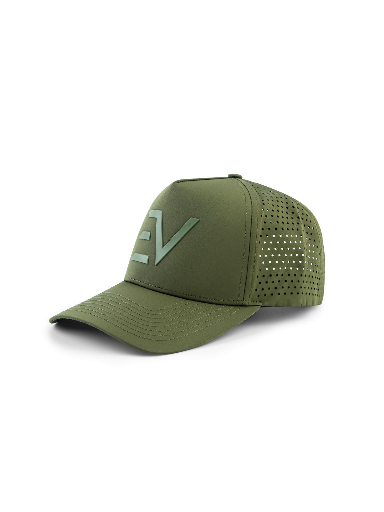 Envi-1 EV Logo Performance Hat 'Khaki Green'