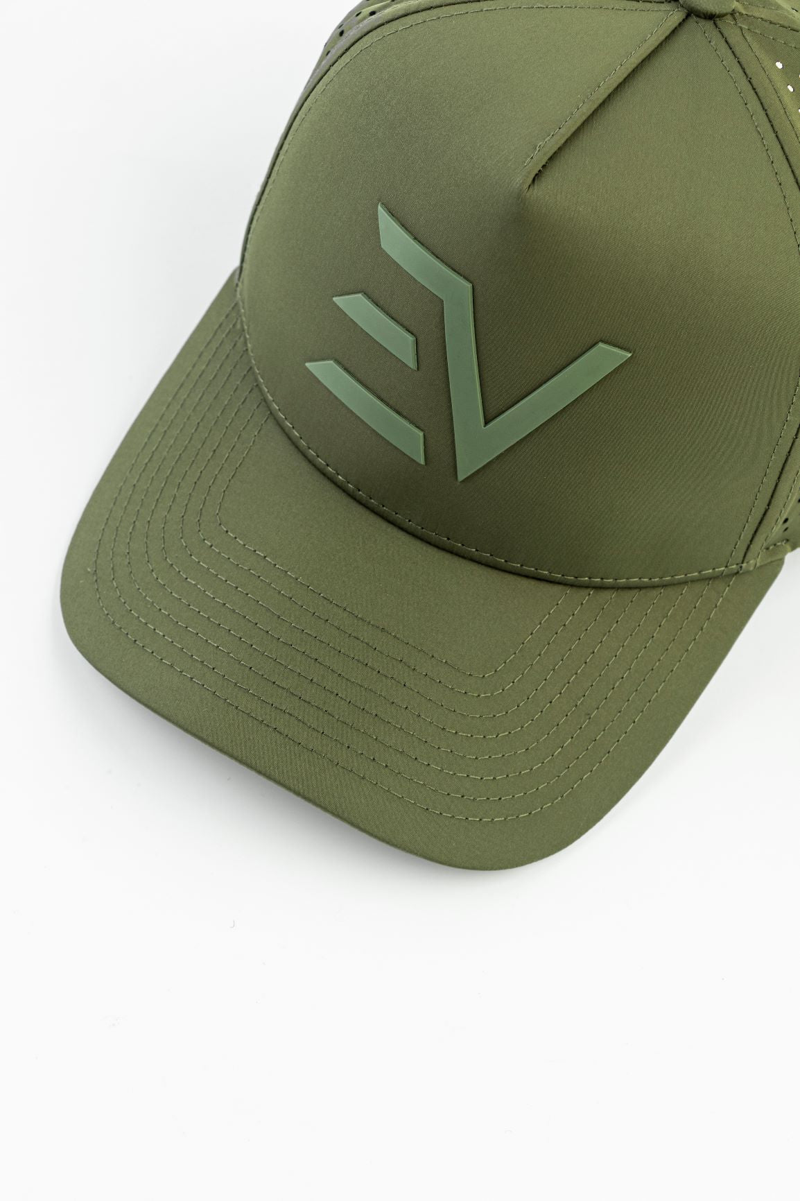 Envi-1 EV Logo Performance Hat 'Khaki Green'