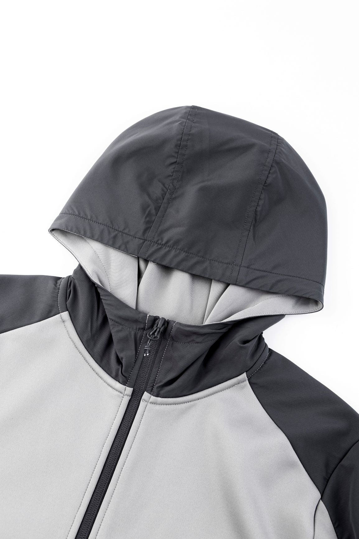 Envi-1 Light Poly Track Jacket 'Light Grey/Dark Grey'