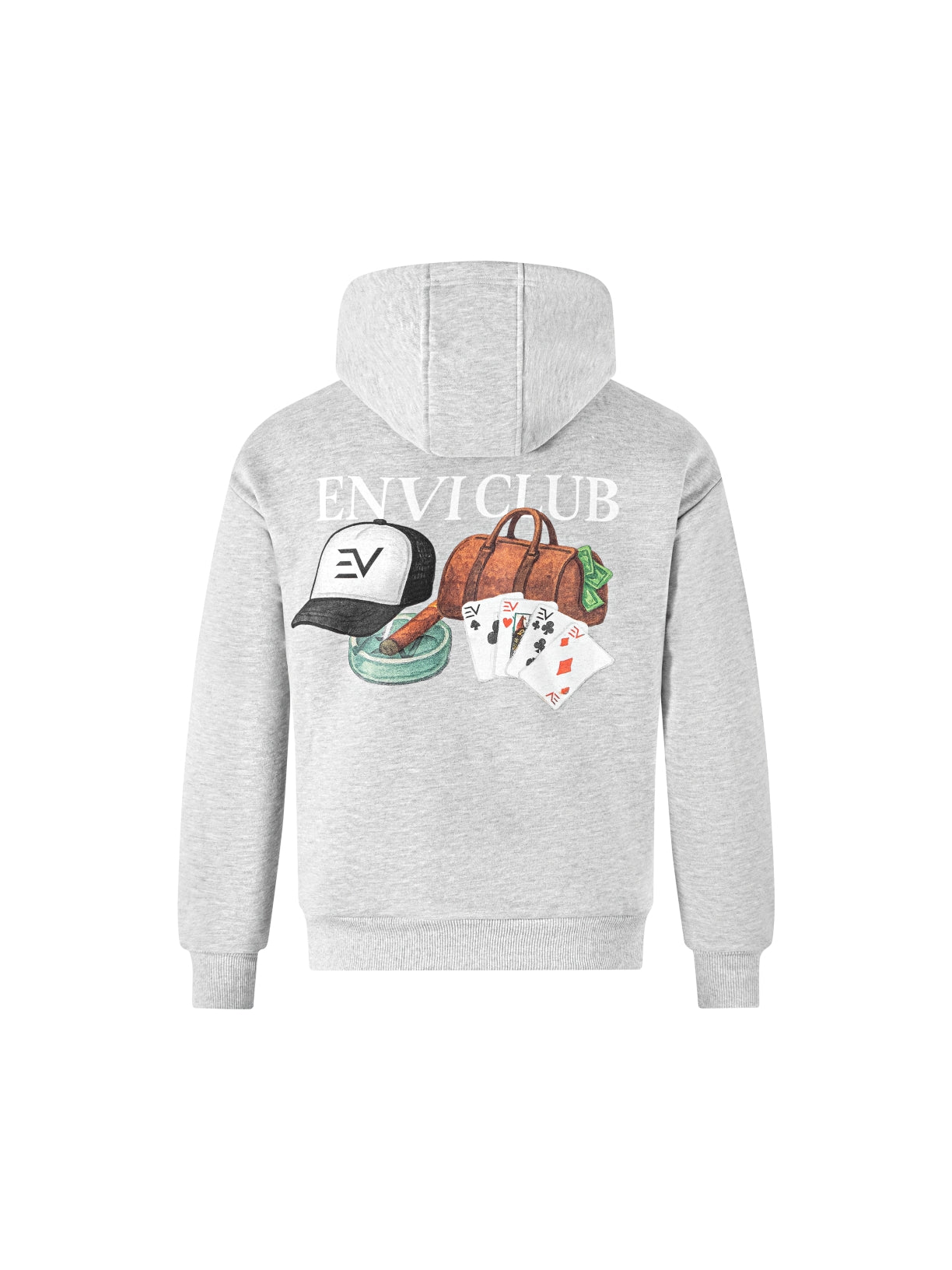 Envi-1 Club Hoodie 'Marl Grey'