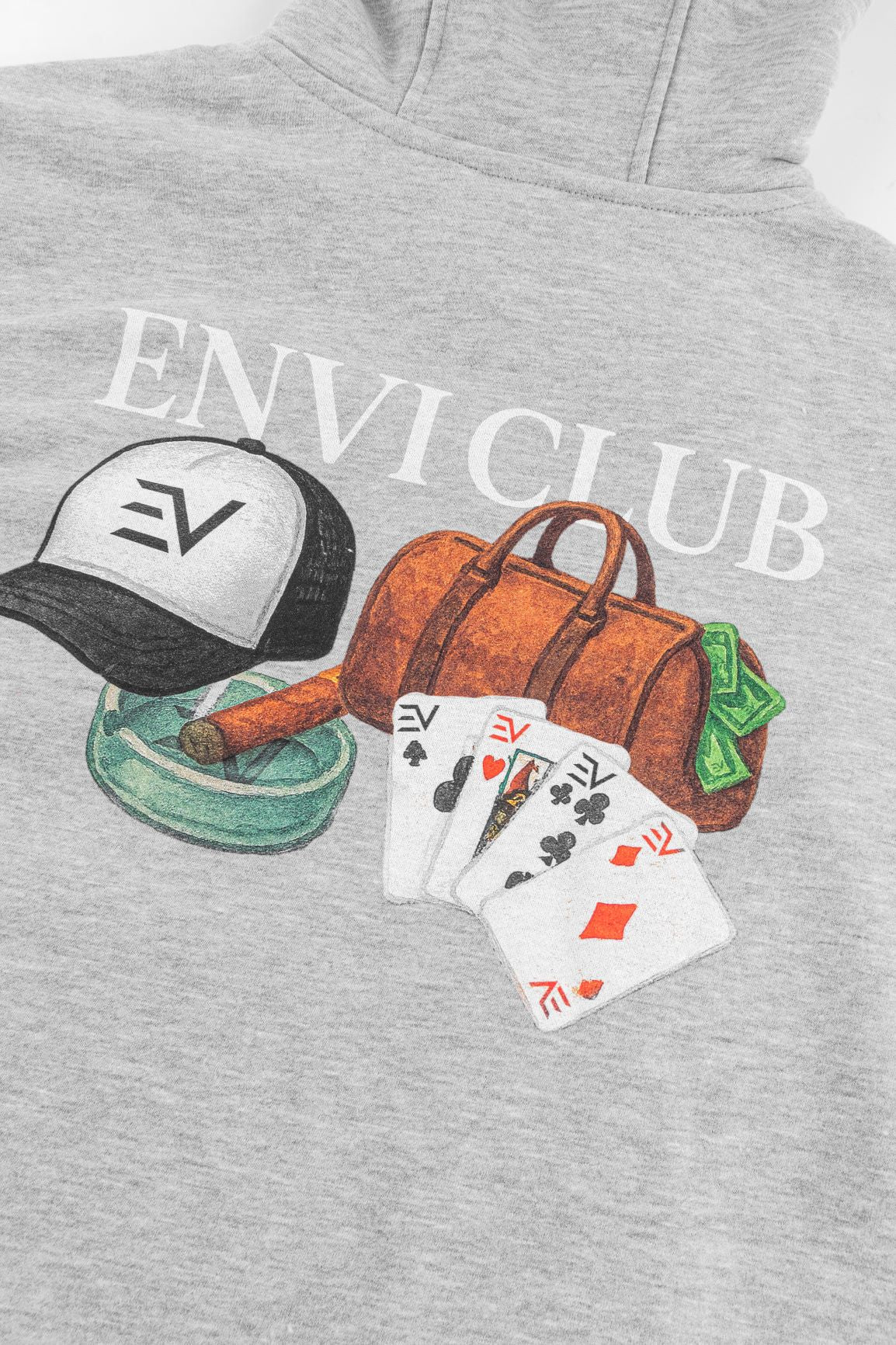 Envi-1 Club Hoodie 'Marl Grey'