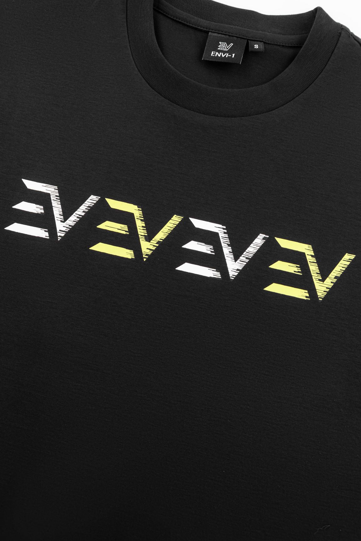 Envi-1 Digital T-Shirt 'Black/Volt Yellow'