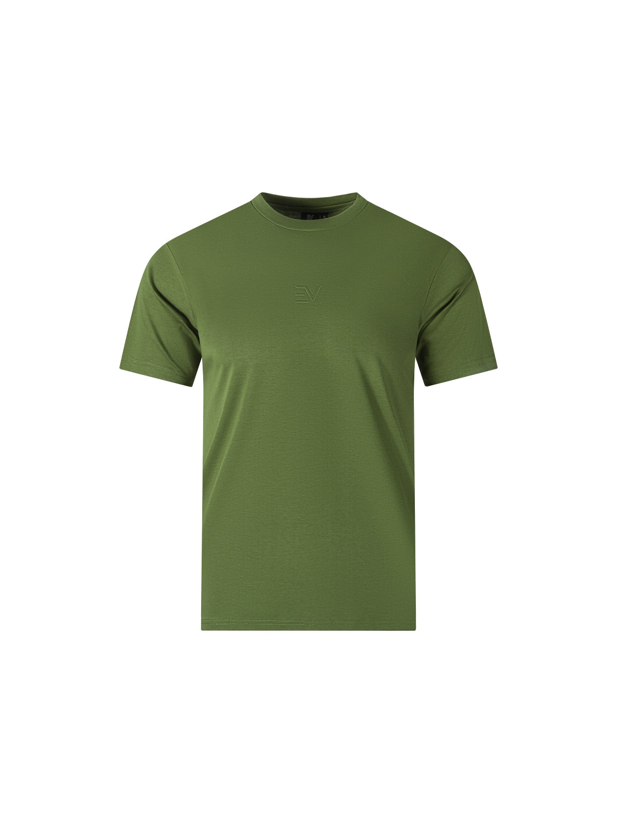 EV Embossed Logo T-Shirt - Olive