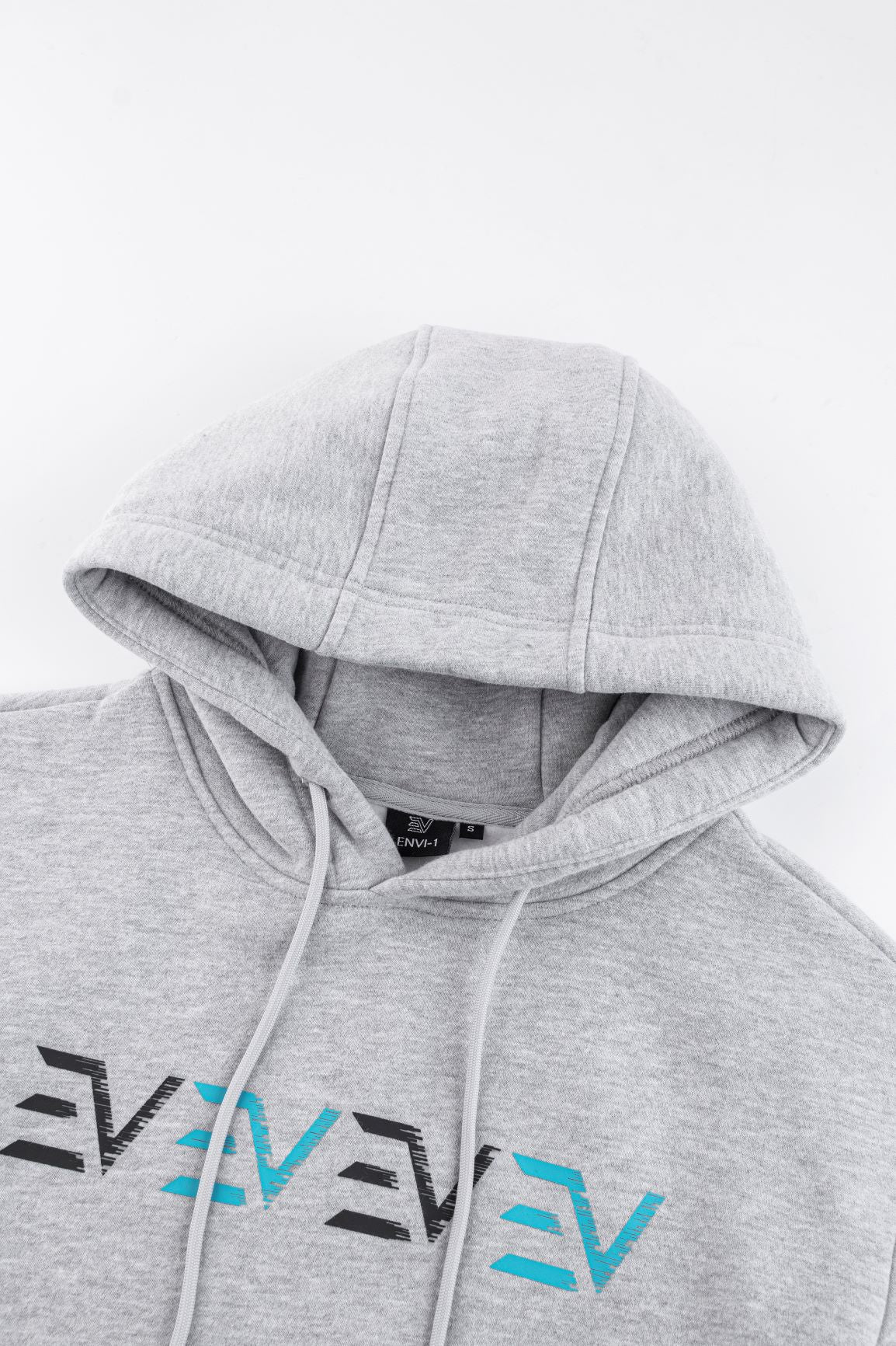 Envi-1 Digital Hoodie 'Marl Grey/Baby Blue'