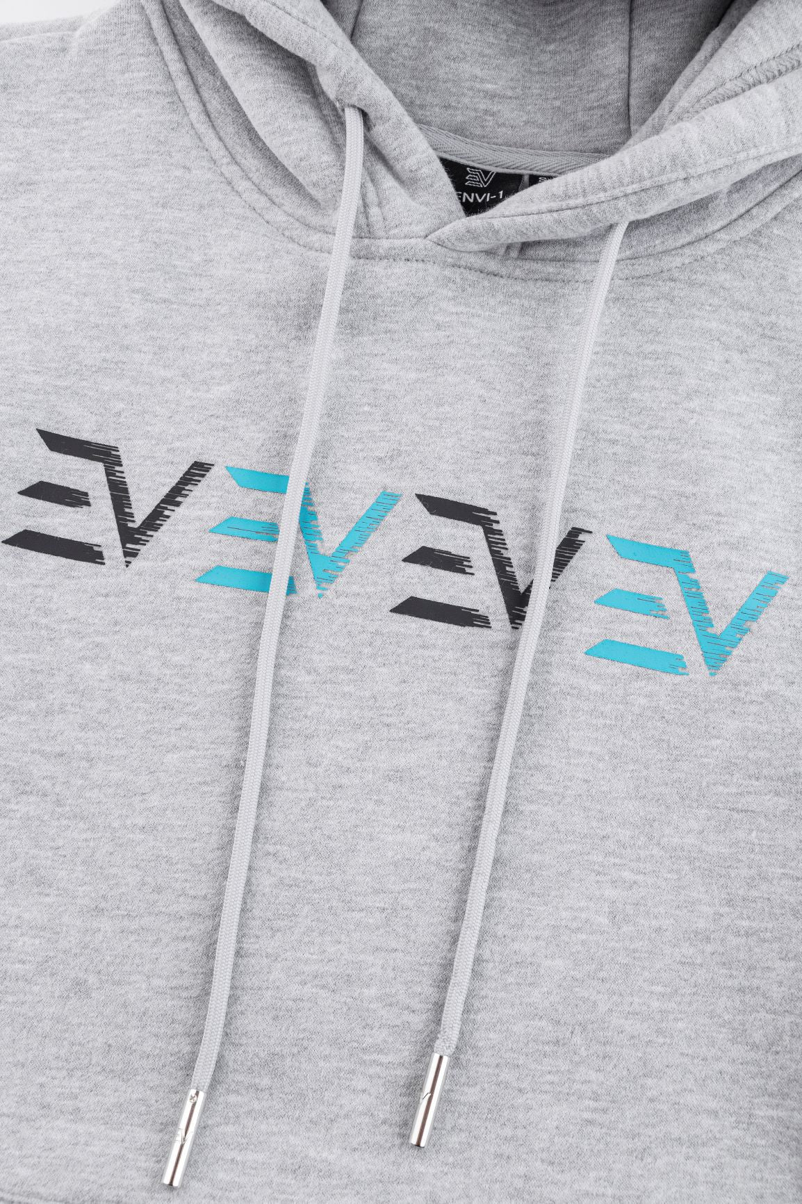 Envi-1 Digital Hoodie 'Marl Grey/Baby Blue'