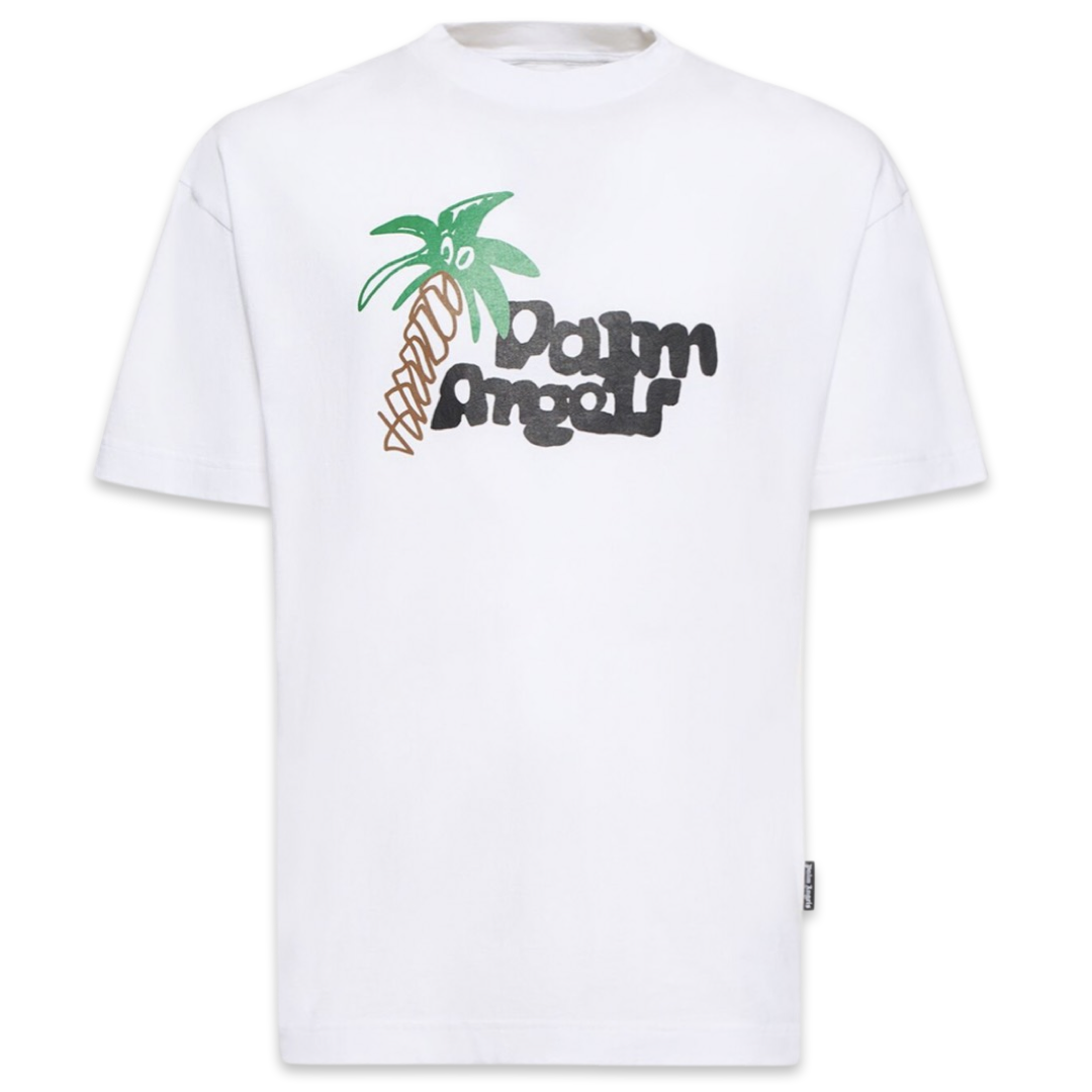 Palm Angels Sketchy T-shirt 'White’ – LuxStreet