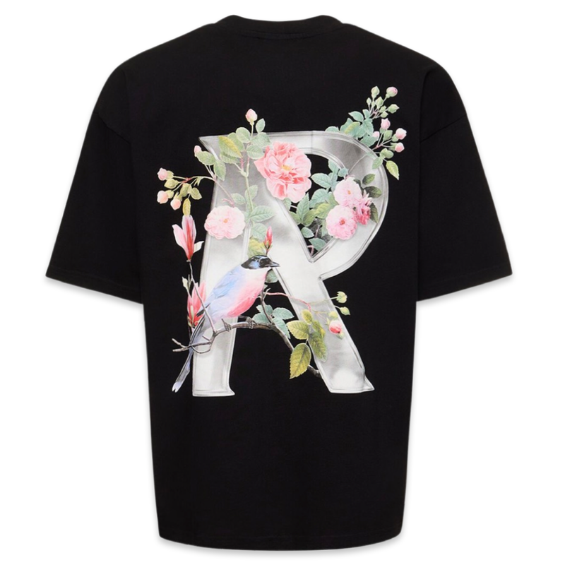 Represent T-shirt Floral 'Noir'