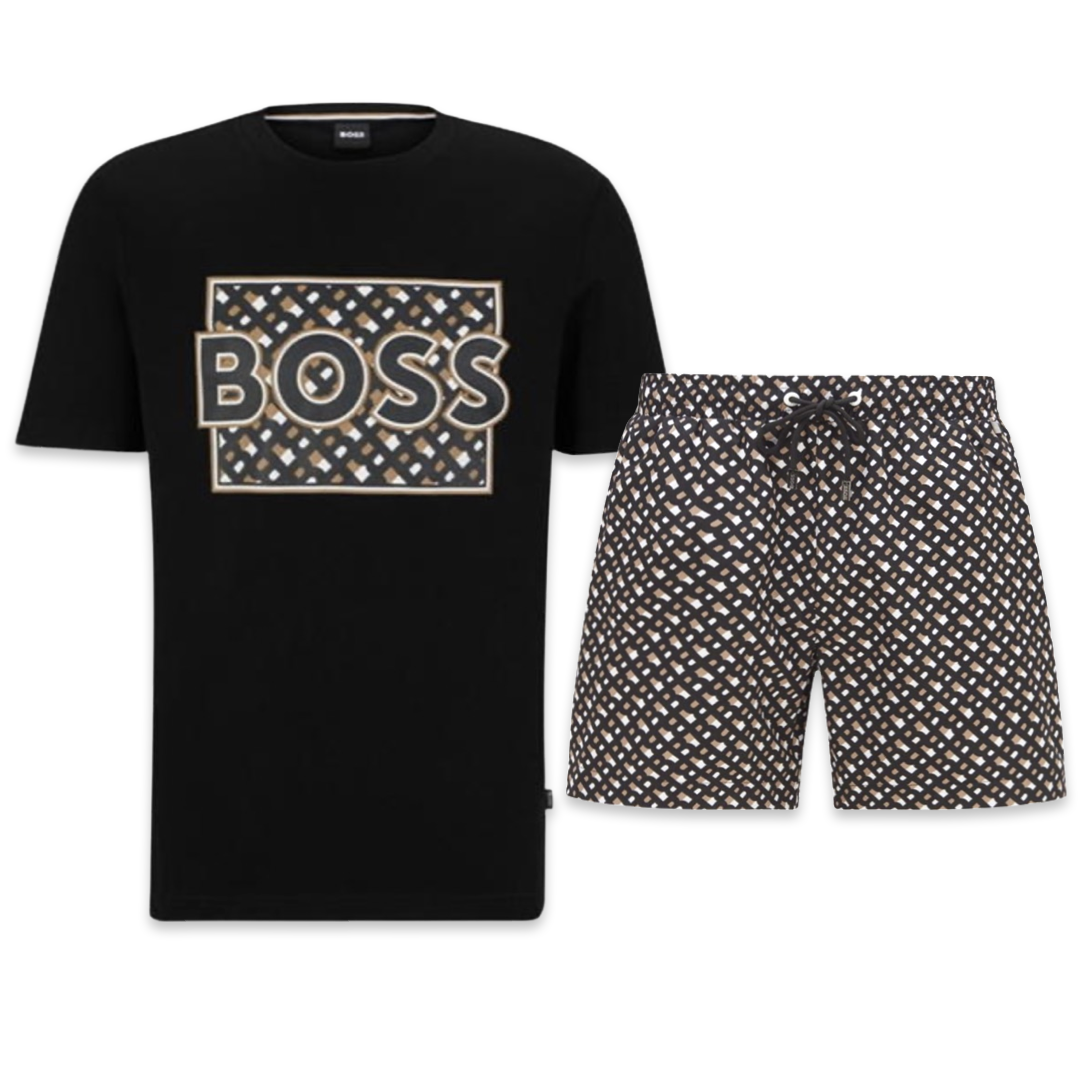 Hugo Boss Monogram Set 'Black’