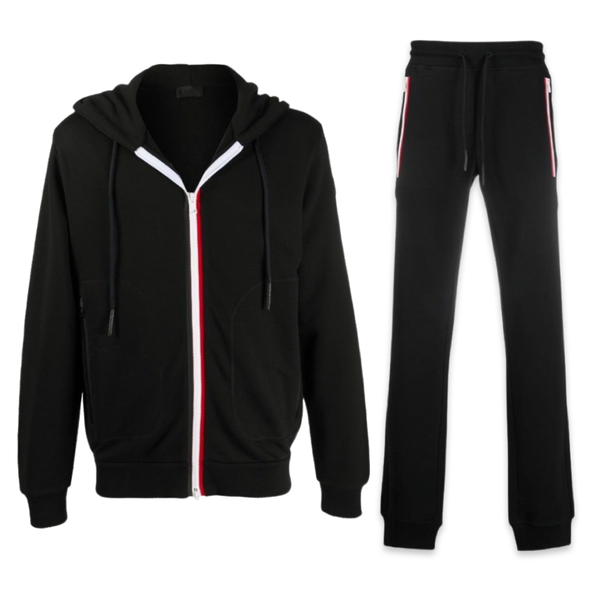 Mens moncler sweat suit deals