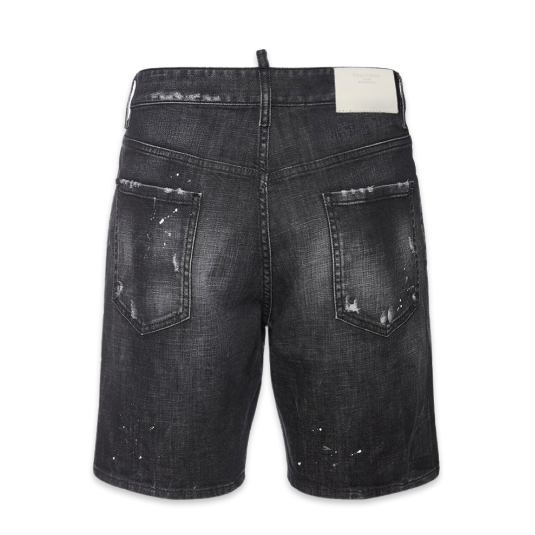 Dsquared2 Short en jean marin 'Noir'