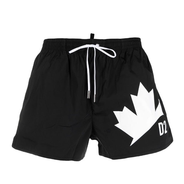 Dsquared2 D2 Logo Swimshorts ‘Black’