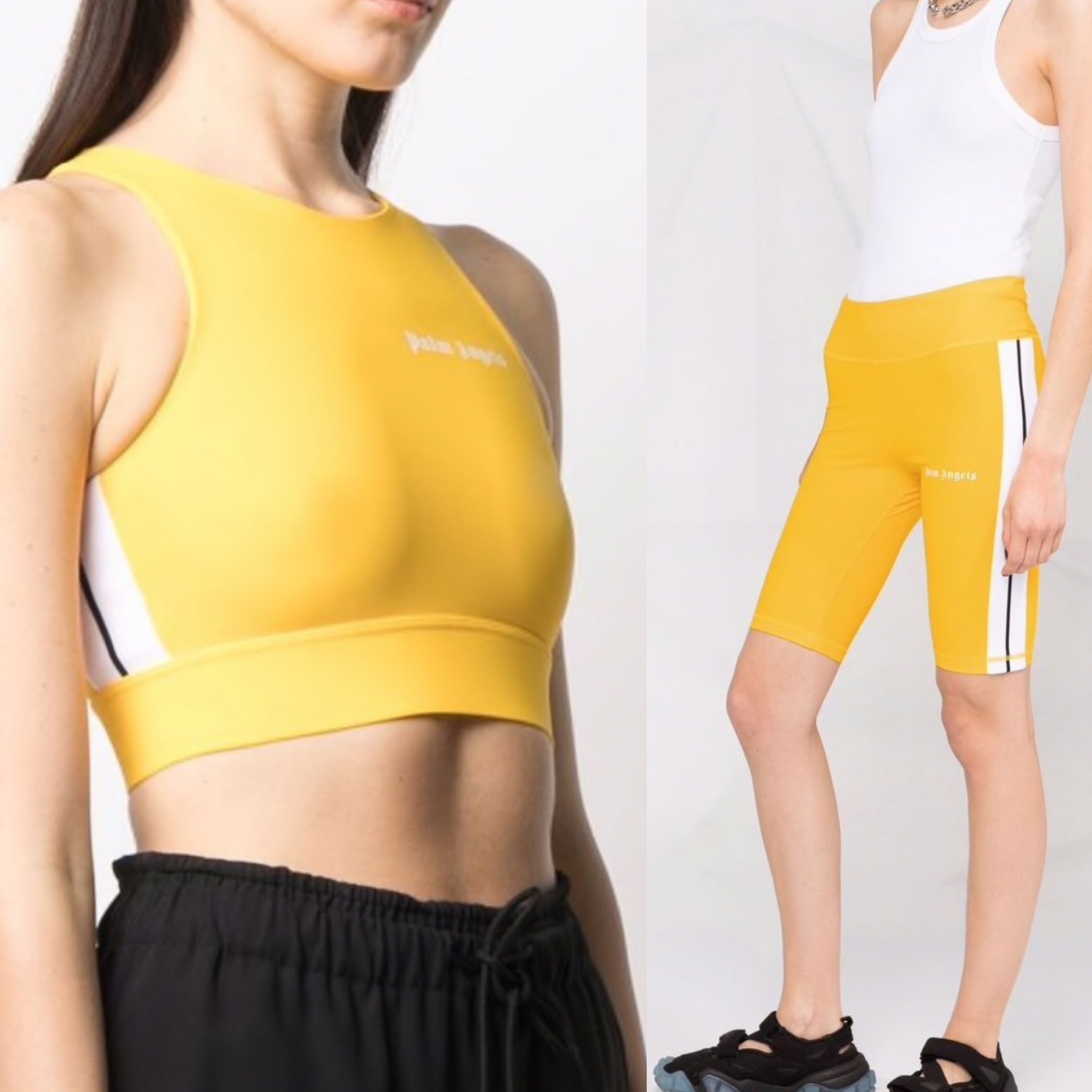 Palm Angels Cycling Shorts Set