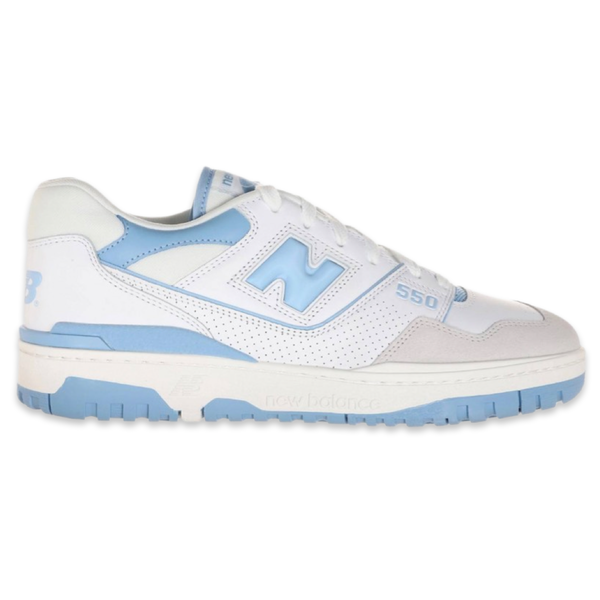 New Balance 550 Trainers 'White and Light Blue'