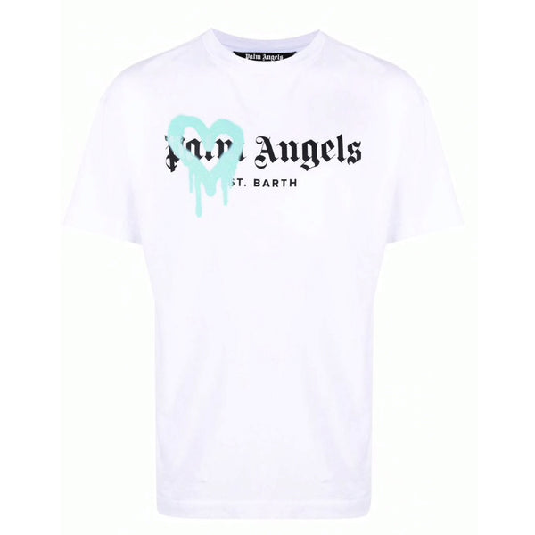 T-shirt Palm Angels St. Barth 'Blanc'