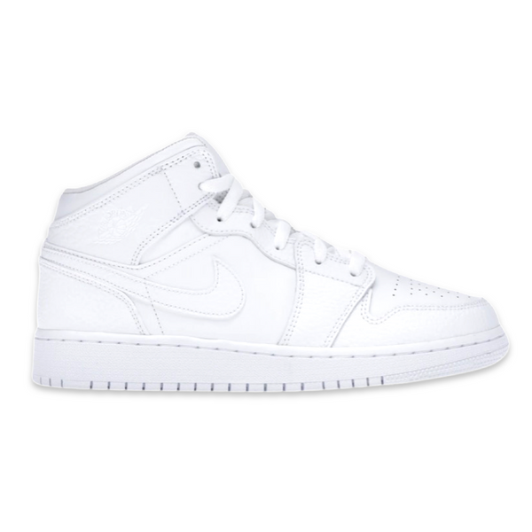 Nike Air Jordan 1 Mid ‘Triple White’ (GS)