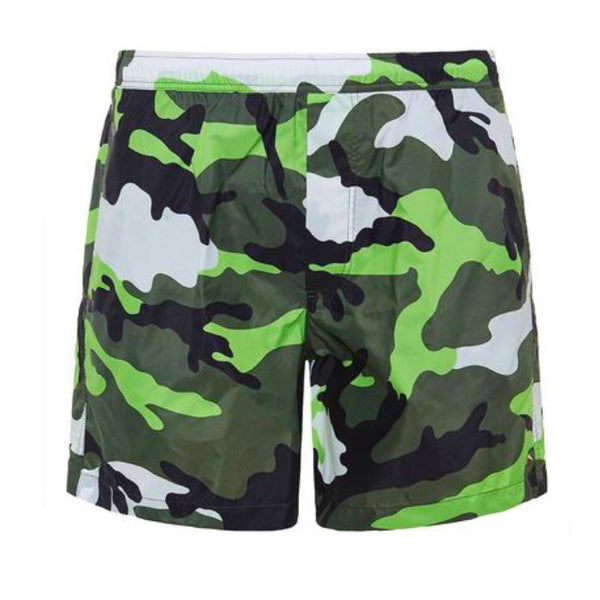 Valentino Camouflage-Print swim Shorts