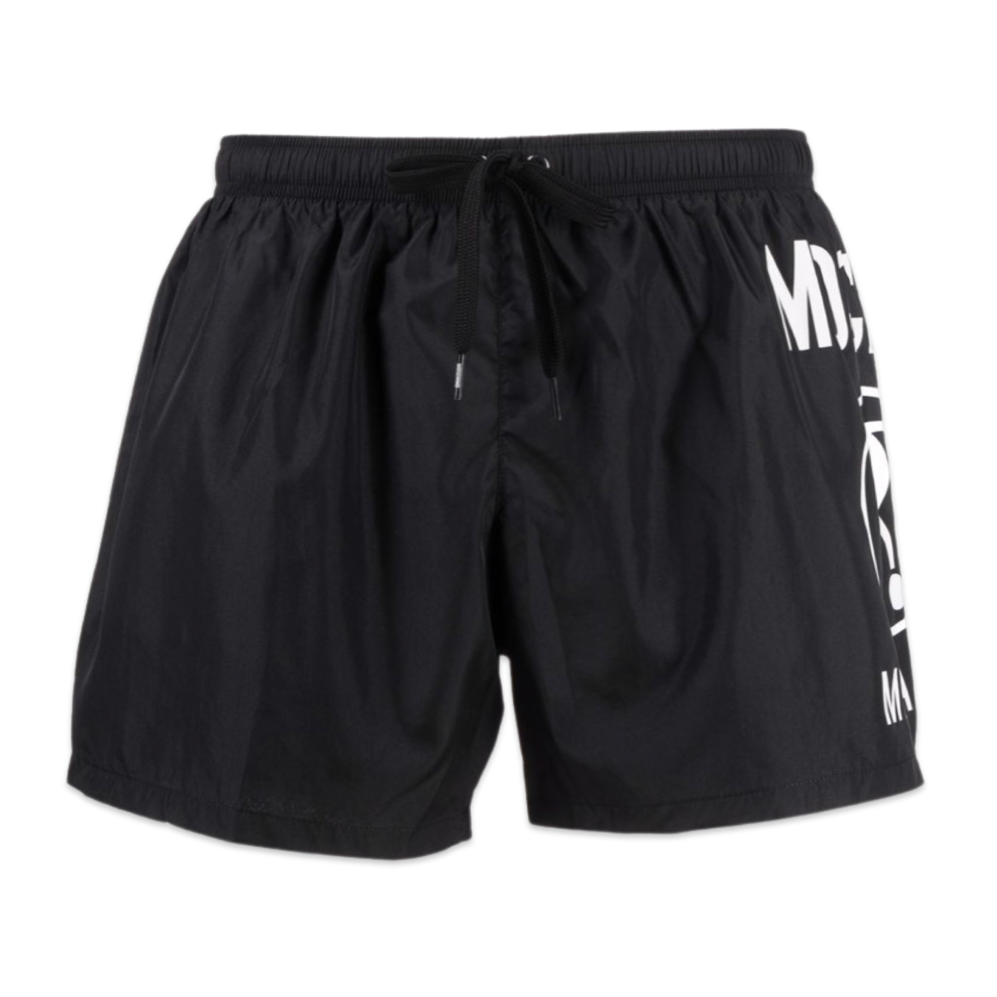 Moschino Short de bain à logo 'Noir'