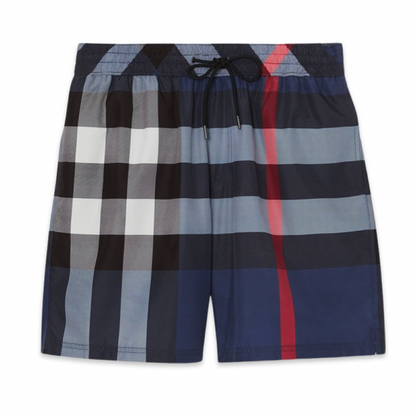 Burberry Check Swimshorts ‘Blue’