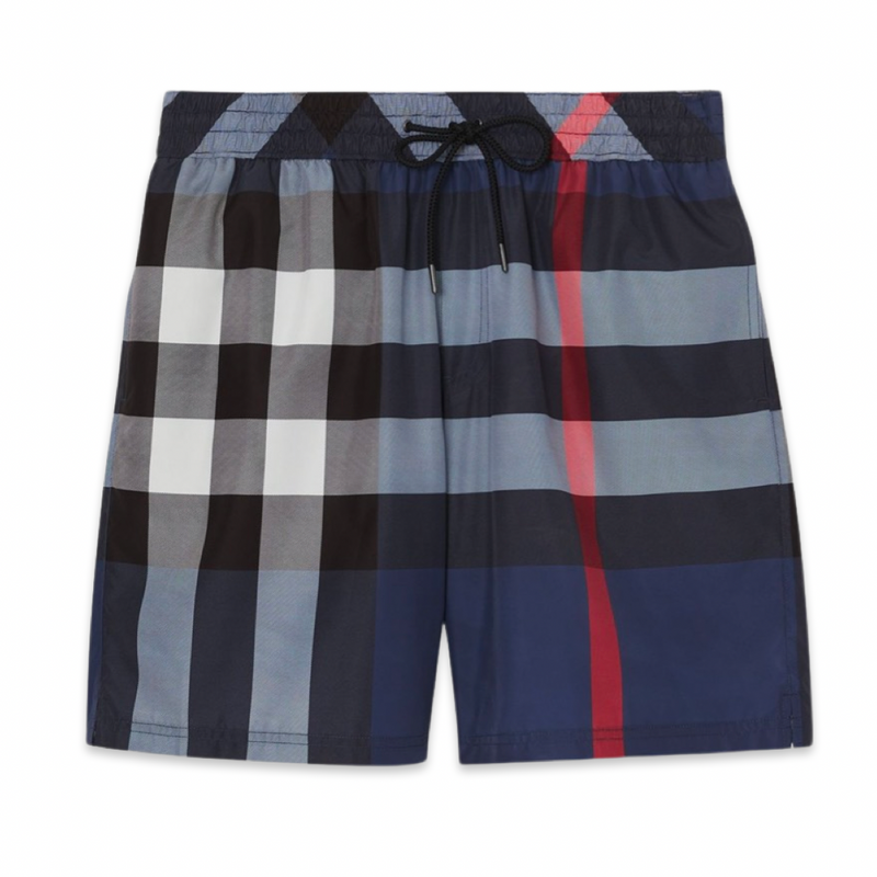 Burberry Check Swimshorts ‘Blue’