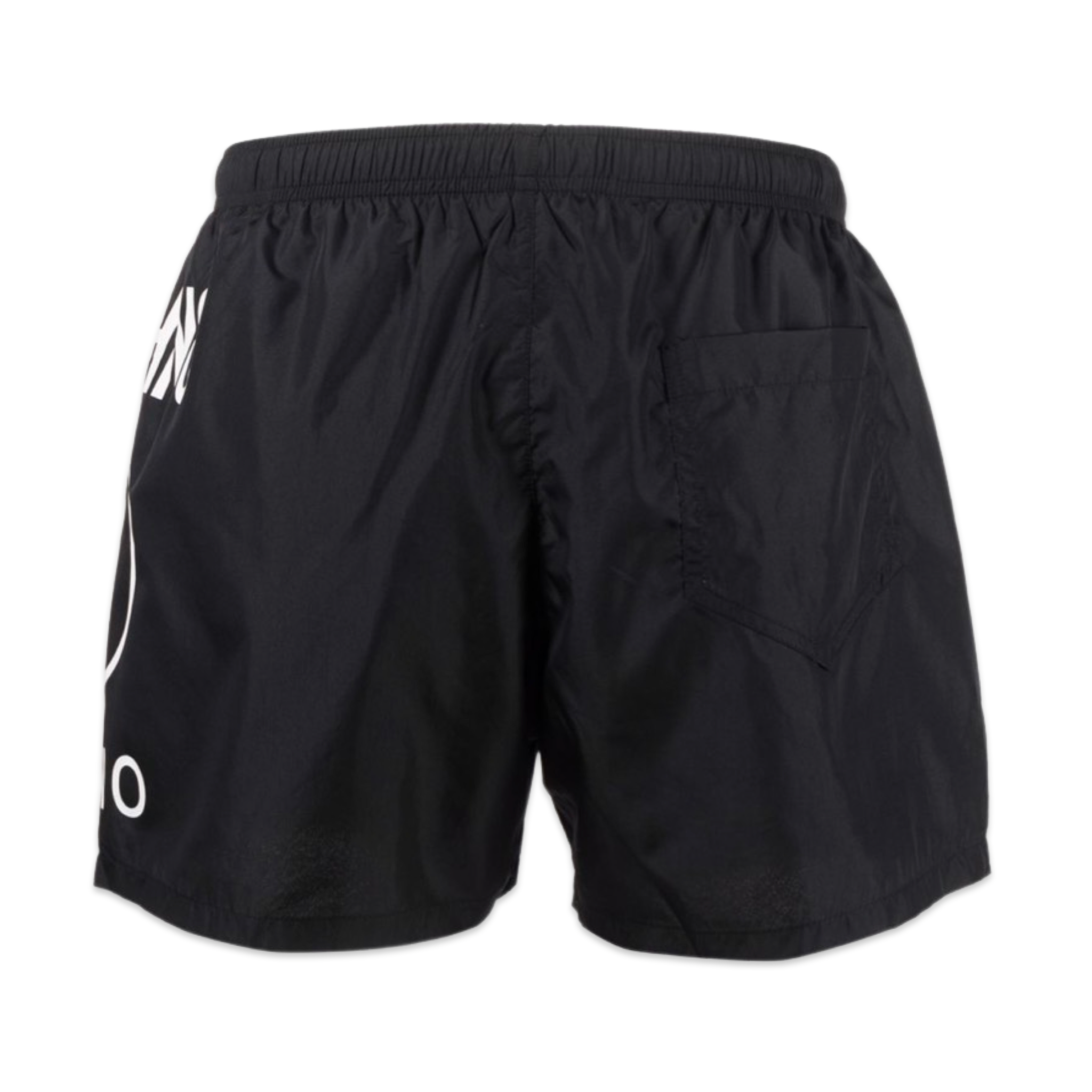 Moschino Short de bain à logo 'Noir'