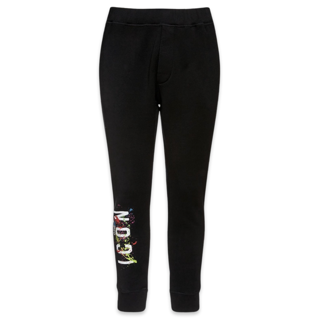 Dsquared2 Icon Splatter Logo Joggers ‘Black’