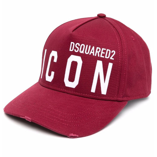 Dsquared2 Icon Hat 'Burgandy'