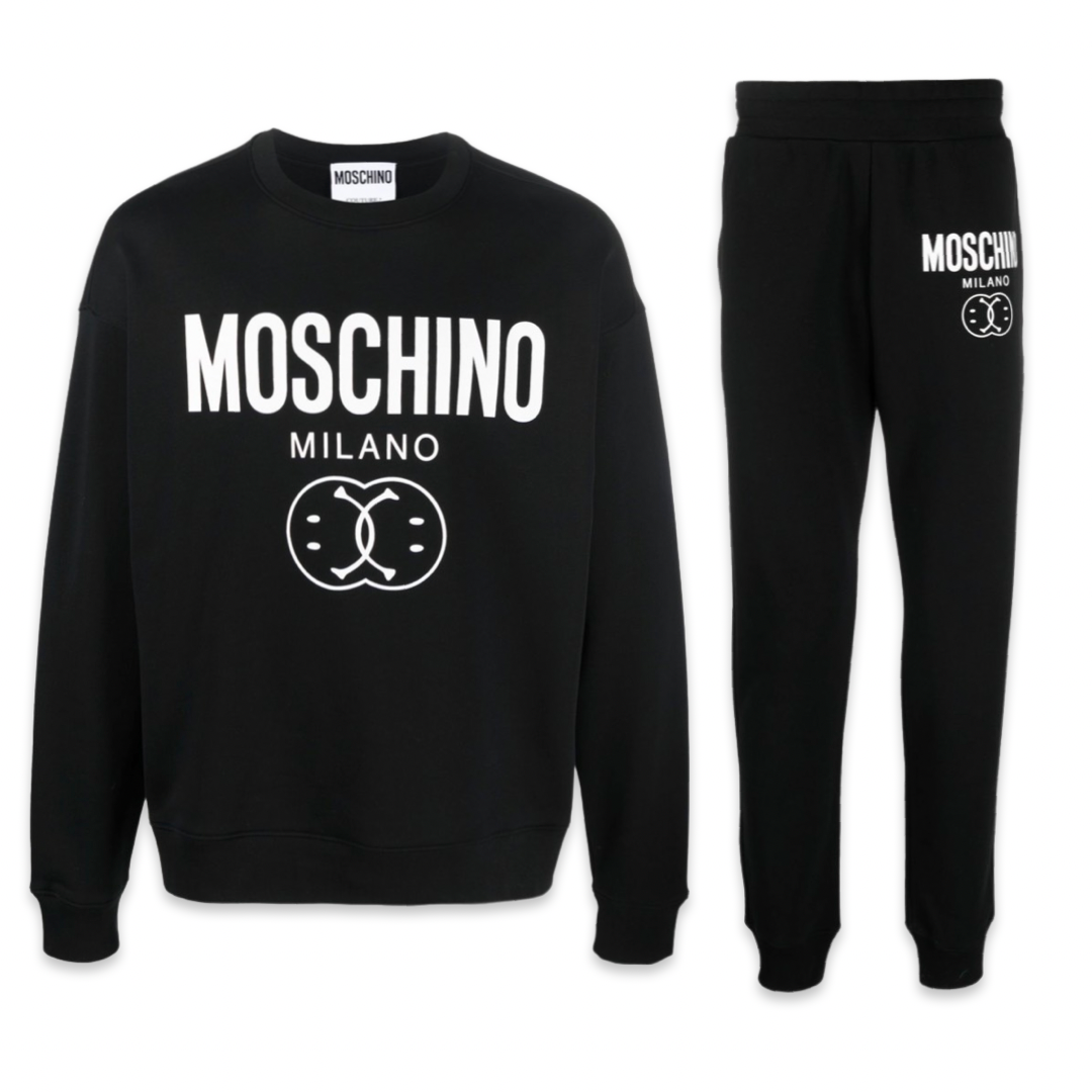 Moschino Survêtement Smiley 'Noir'