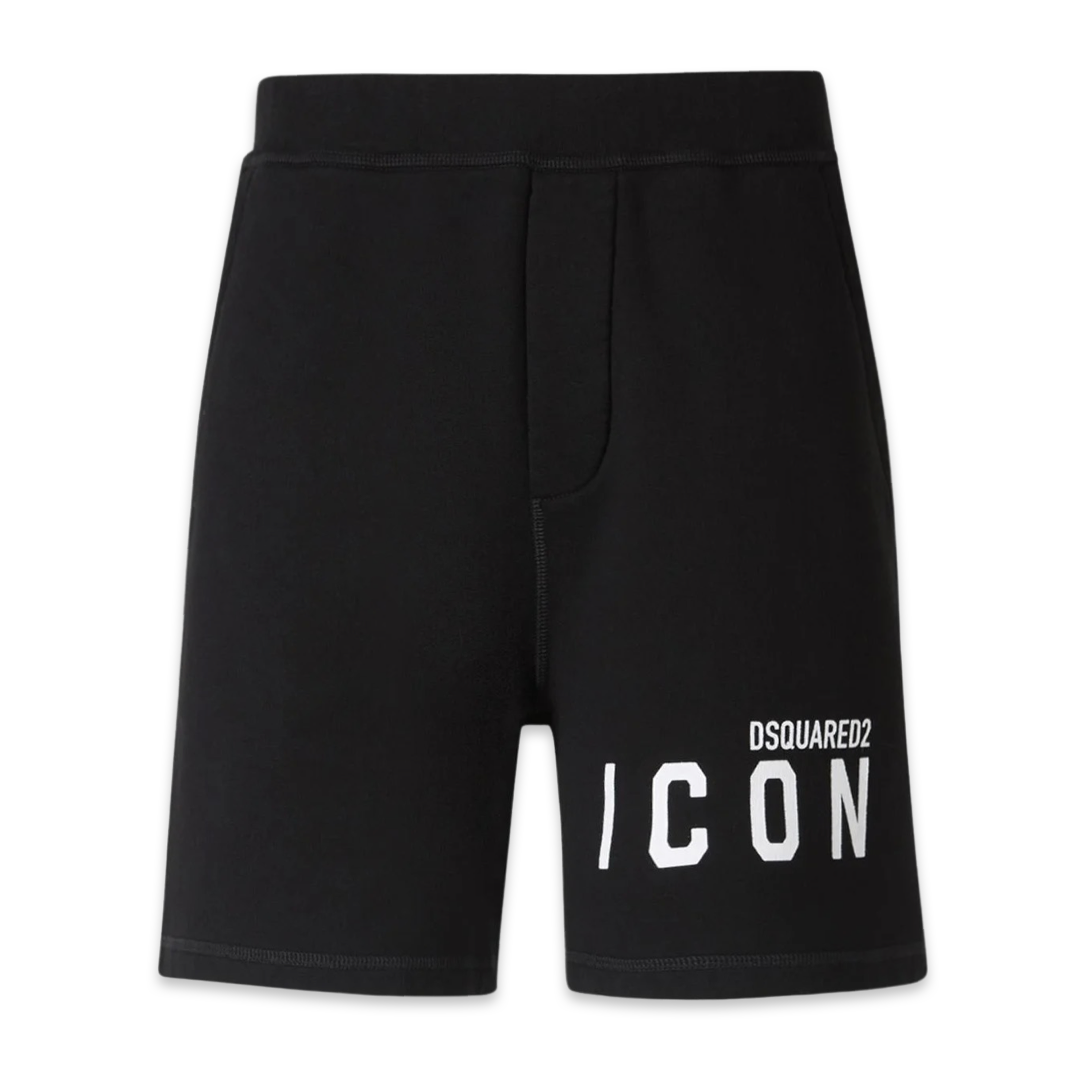 Short Dsquared2 Icon Logo 'Noir'