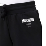 Moschino Couture Short En Coton Noir