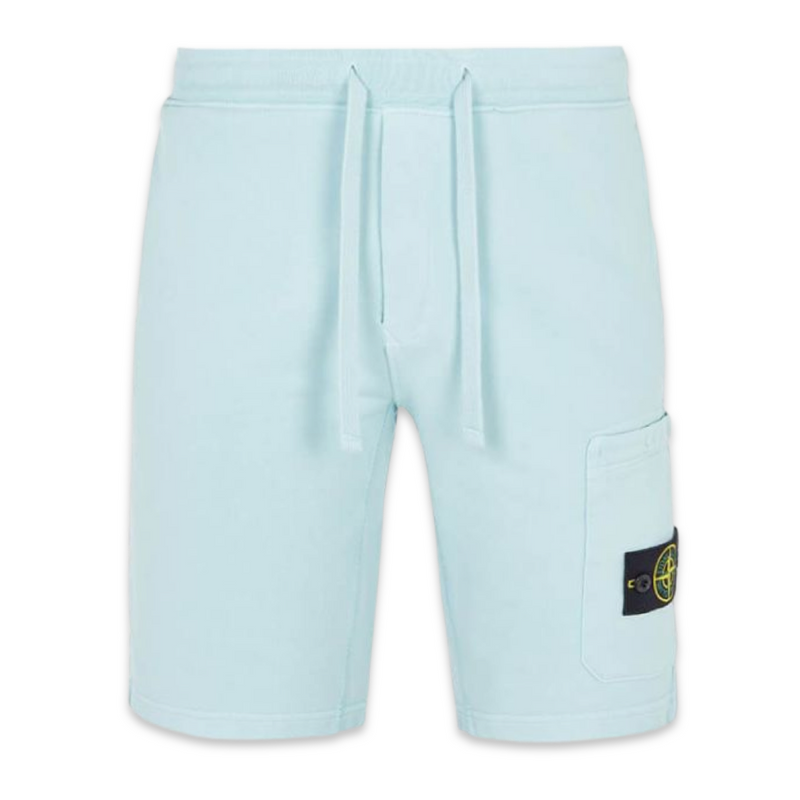 Stone Island Cotton Shorts ‘Aqua’