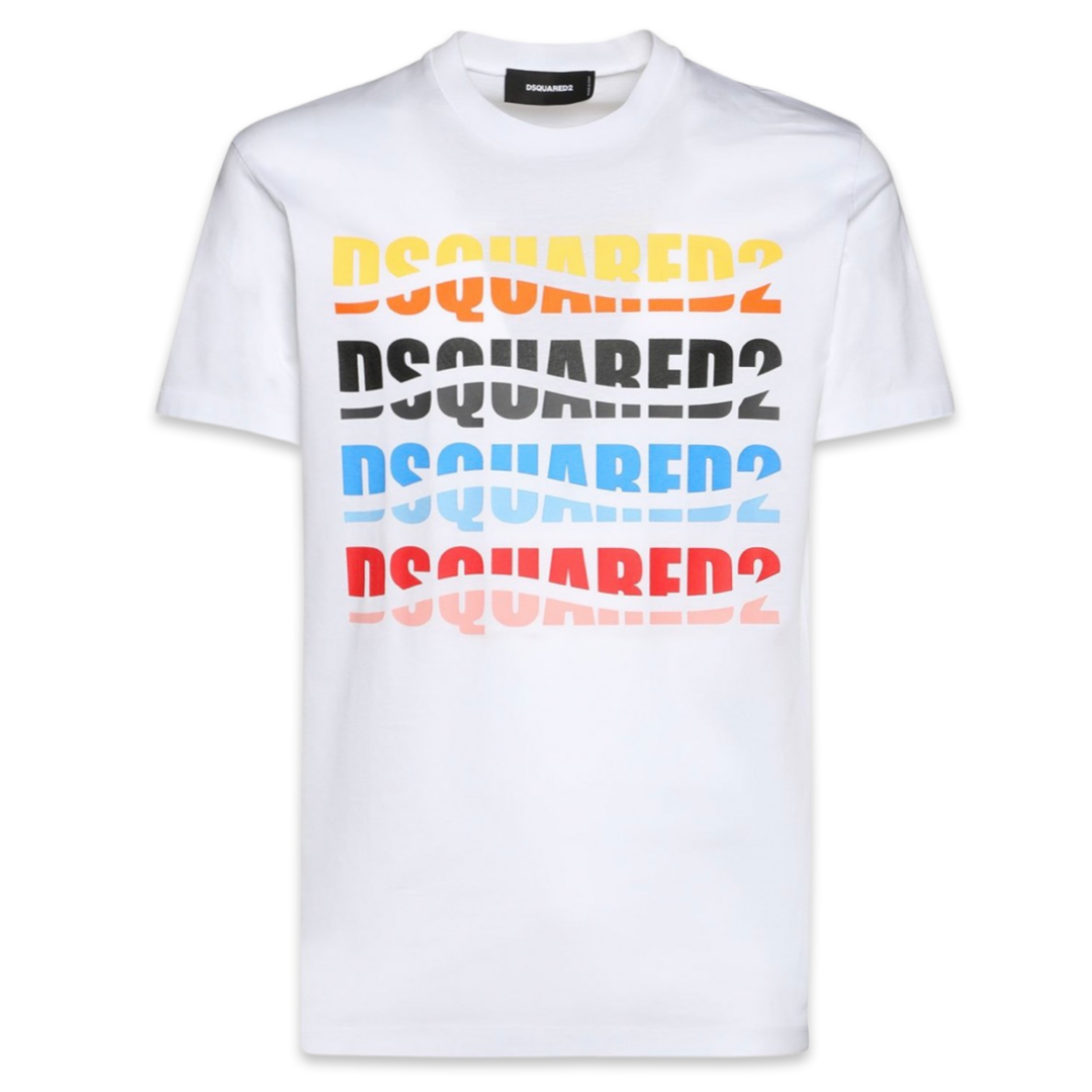 Dsquared2 Wave T-Shirt 'Blanc'