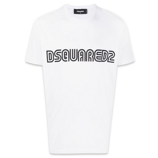Dsquared2 T-Shirt à Logo 'Blanc'
