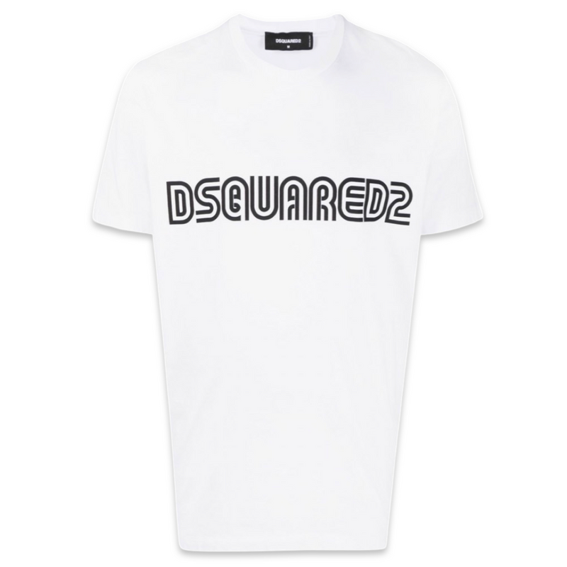 Dsquared2 T-Shirt à Logo 'Blanc'