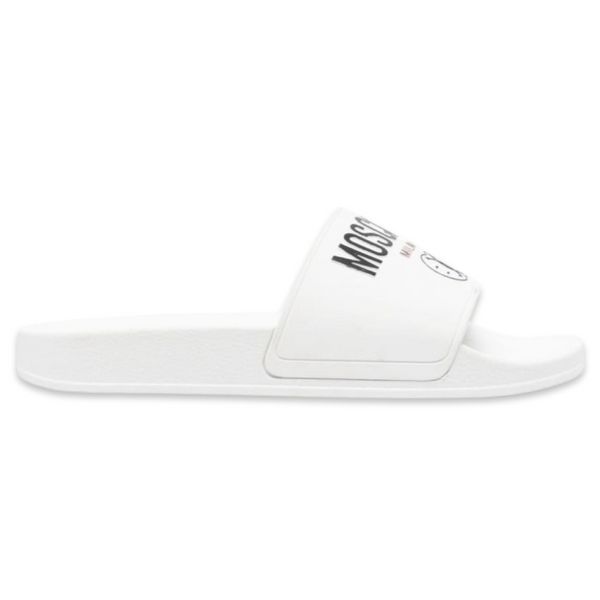 【送料&関税込】Moschino Logo-embossed Slides Love Moschino logo-embellished Slides | Black | FARFETCH CA