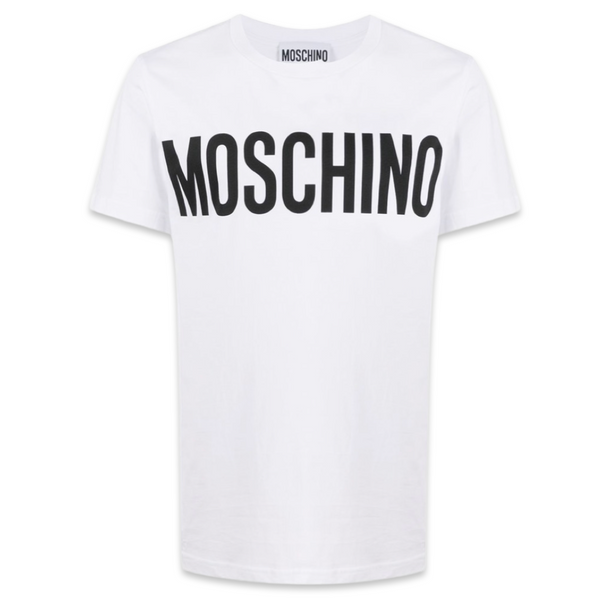 Moschino T-shirt à logo 'Blanc' 