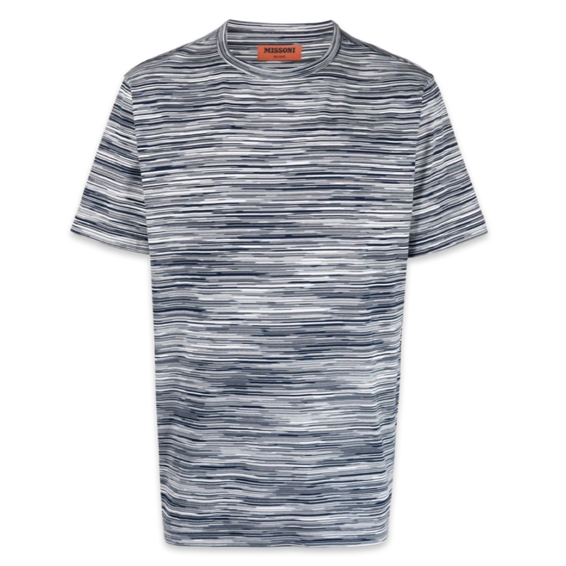 Missoni Striped T-shirt 'Marl Blue'
