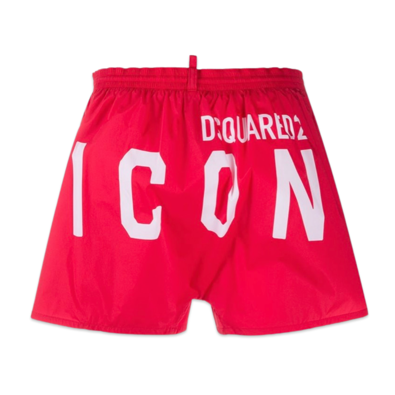 Dsquared2 Icon Swimshorts ‘Red’