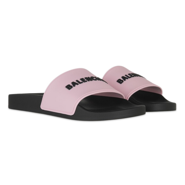 Balenciaga Pool Logo Slides 'Pink'